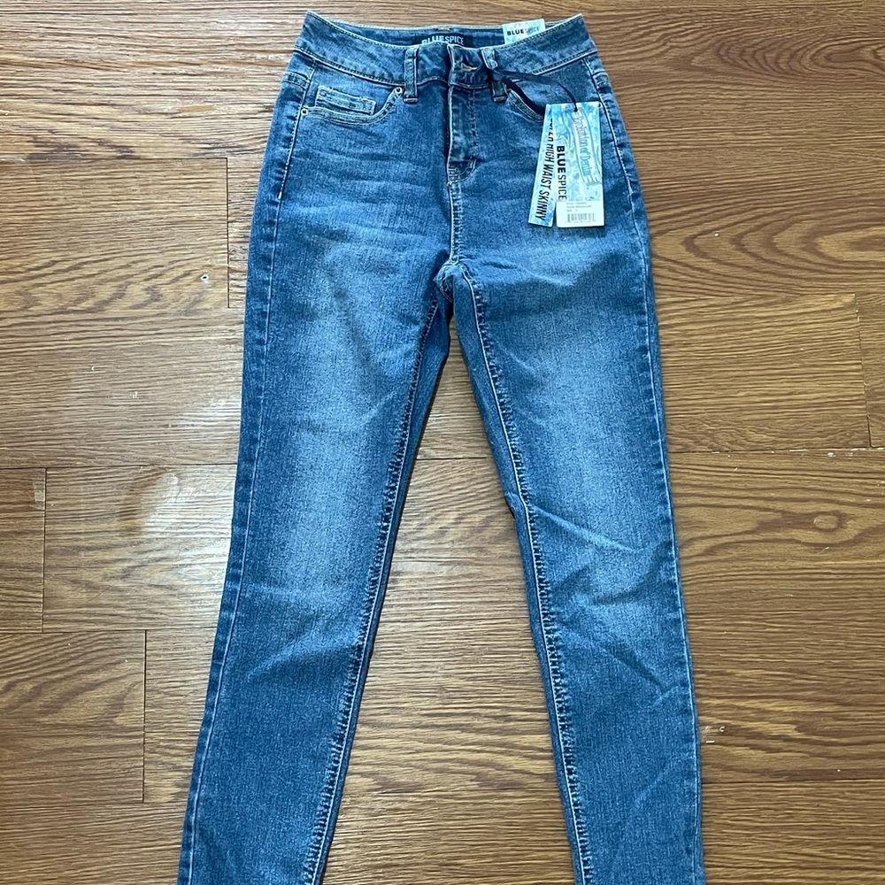 Blue Spice High Waisted Jeans